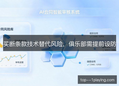 买断条款技术替代风险,俱乐部需提前设防 买断条款技术替代风险,俱乐部需提前设防